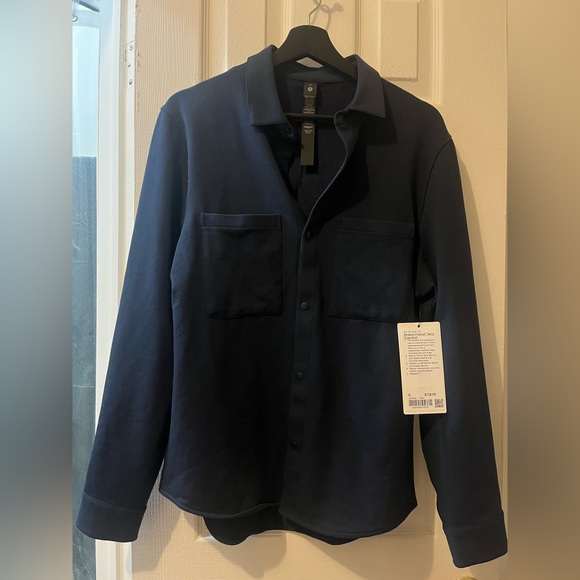 lululemon athletica Other - Lululemon Athletica Stretch French Terry Overshirt Shirt Jacket